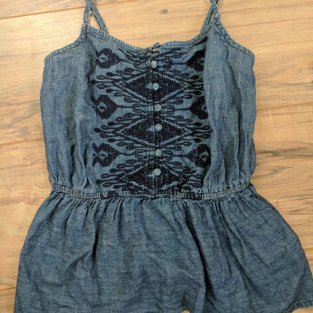 Denim tank